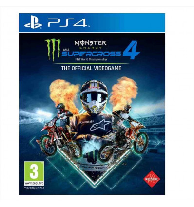 PS4 MONSTER ENERGY SUPERCROSS 4