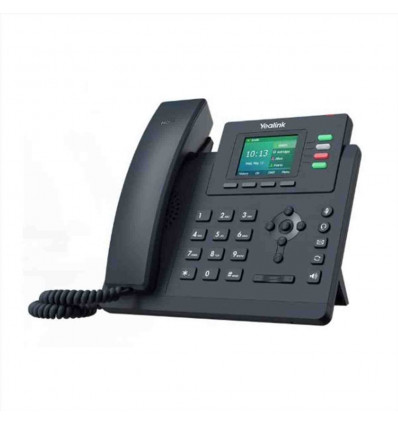 Yealink SIP-T33P, IP Phone-4 SIP account, PoE, 2 porte 10 100M, 4 tasti BLF