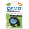 Nastro DYMO LT in plastica 12mmx4mt - Trasparente