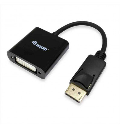 EQUIP - ADATTATORE DISPLAYPORT (M) - DVI-I DUAL LINK (F)