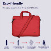 BOLOGNA LAPTOP BAG 16" ECO RED