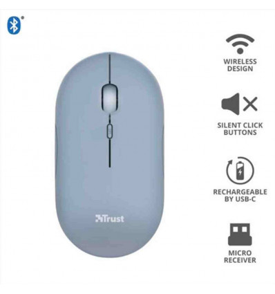 PUCK WIRELESS MOUSE BLACK