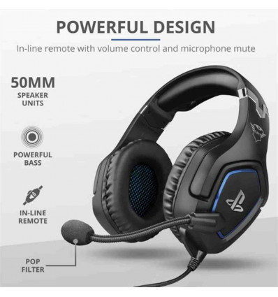 GXT 488 Forze PS4 Gaming Headset PlayStation® official licensed product