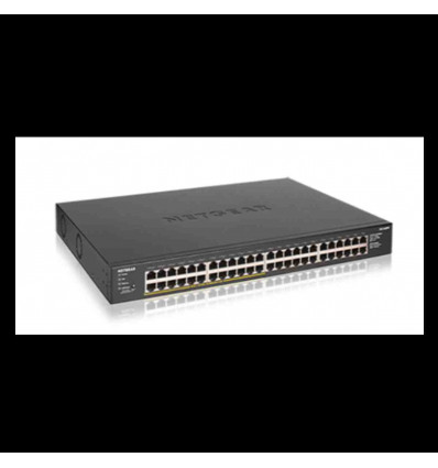 GS348PP-100EUS -Netegear Switch Unmanaged Gigabit Ethernet (10 100 1000) Nero POE