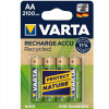 RECYCLED Batteria Ricaricabile AA Stilo, 2100 mAh, Pre-caricate