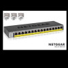 NETGEAR GS116PP Switch Unmanaged 16 porte Gigabit PoE+ (budget 183W),Garanzia a vita+NBD