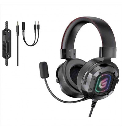 CUFFIE GAMING CON SUONO STEREO, jack 3.5mm