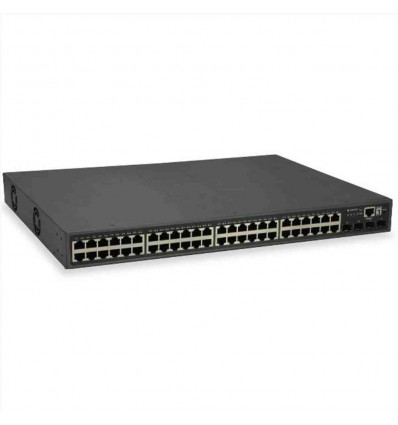 LEVELONE GTP-5271 - SWITCH 52-PORTE GIGABIT L3 LITE MANAGED POE 400W, 4x 10GbE SFP+