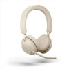 JABRA EVOLVE2 65 UC STEREO USB-A BEIGE