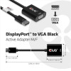 Adattatore attivo DisplayPort a VGA M F Nero