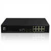 LEVELONE GEP-1061 - SWITCH 10-PORTE GIGABIT L2 MANAGED POE 802.3 af at 180W, 2-PORTE GIGABIT SFP