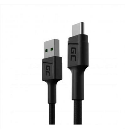 Greencell - CABLE USB-A-USB-C 30CM QUICK ULTRA