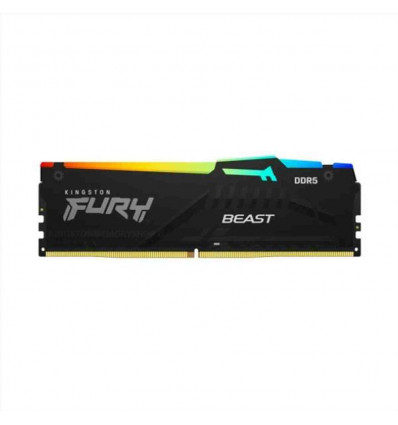 Kingston 32GB DDR5 4800MT s CL38 FURY Beast Black RGB PnP