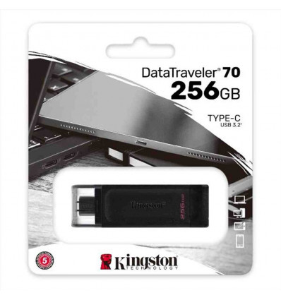 Kingston DataTraveler 70 Drive Flash USB DT70 256GB