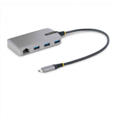 HUB USB-C A 3 PORTE USB-A RJ45