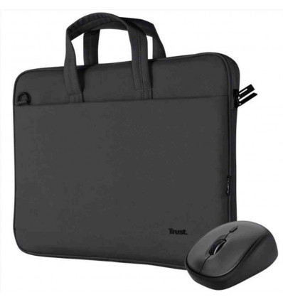 BOLOGNA BAG AND MOUSE SET BLACK