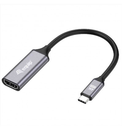 EQUIP - ADATTATORE da USB-C a HDMI 2.0 4K 60HZ (Compatibile Thunderbolt 3 4)