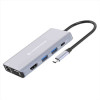 DOCKING STATION 10-IN-1 USB 3.2 GEN 1 - HDMI, VGA, USB-A 3.0 x3, SD, TF MicroSD, Audio, GbE LAN, 100W USB PD