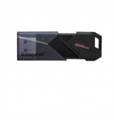 Kingston - 256GB Portable USB 3.2 Gen 1 DataTraveler Exodia Onyx