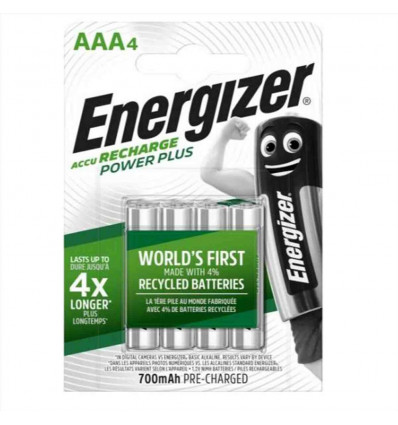 ENERGIZER - Power Plus AAA 700 mAh NiMh Micro Accu Recharge 1,2 V