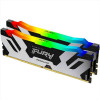 Kingston - FURY 32GB (2x16GB) DDR5 6400MT s CL32 Renegade Silver Black RGB XMP