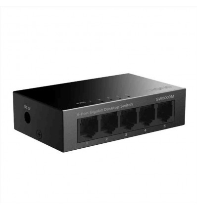 SWITCH 5 PORTE GIGABIT METAL