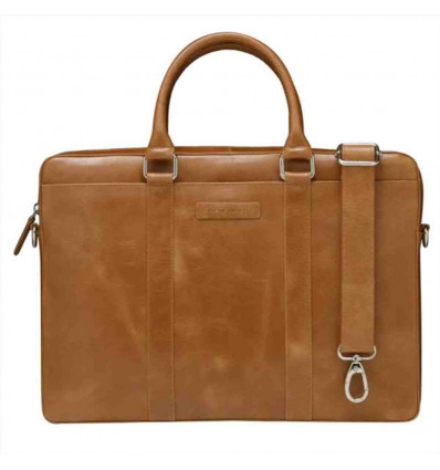 Nordborg 15" Borsa in pelle - Cuoio