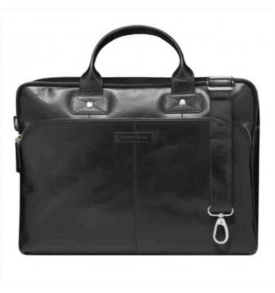 Kronborg 16" Borsa in pelle - Nero