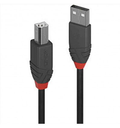 Cavo USB 2.0 Tipo A a B Anthra Line, 7.5m