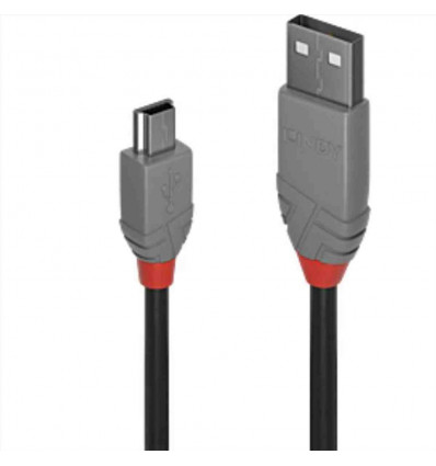 Cavo USB 2.0 Tipo A a Mini B Anthra Line, 0.5m