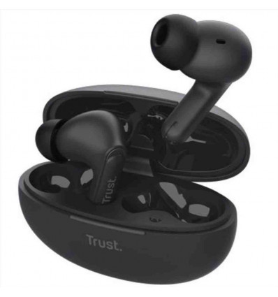 25296 YAVI AURICOLARI EARBUDS BLUETOOTH CON RIDUZIONE DEL RUMORE ENC - NERO