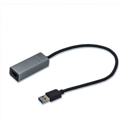 Adattatore USB 3.0 M Metal a RJ45 Gigabit Ethernet