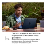 HP EliteBook X G1i Next Gen AI PC Wolf Pro Security Edition Copilot+ PC Intel Core Ultra 7 258V Computer portatile 35,6 cm (14") WUXGA 32 GB LPDDR5x-SDRAM 2 TB SSD Wi-Fi 7 (802.11be) Windows 11 Pro Blu - immagine 2