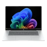 HP OmniBook 5 Laptop Next Gen AI 16-bf0004nl Copilot+ PC Qualcomm Snapdragon X1-26-100 Computer portatile 40,6 cm (16") 2K 16 GB LPDDR5x-SDRAM 512 GB SSD Wi-Fi 6E (802.11ax) Windows 11 Home Argento