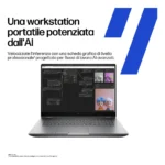 HP ZBook Fury G1i 18 inch Mobile Workstation PC Wolf Pro Security Edition - Data Science Intel Core Ultra 7 255HX Workstation mobile 45,7 cm (18") WQXGA 32 GB DDR5-SDRAM 1 TB SSD NVIDIA RTX PRO 2000 Blackwell Wi-Fi 7 (802.11be) Windows 11 Pro AI Workstati - immagine 5