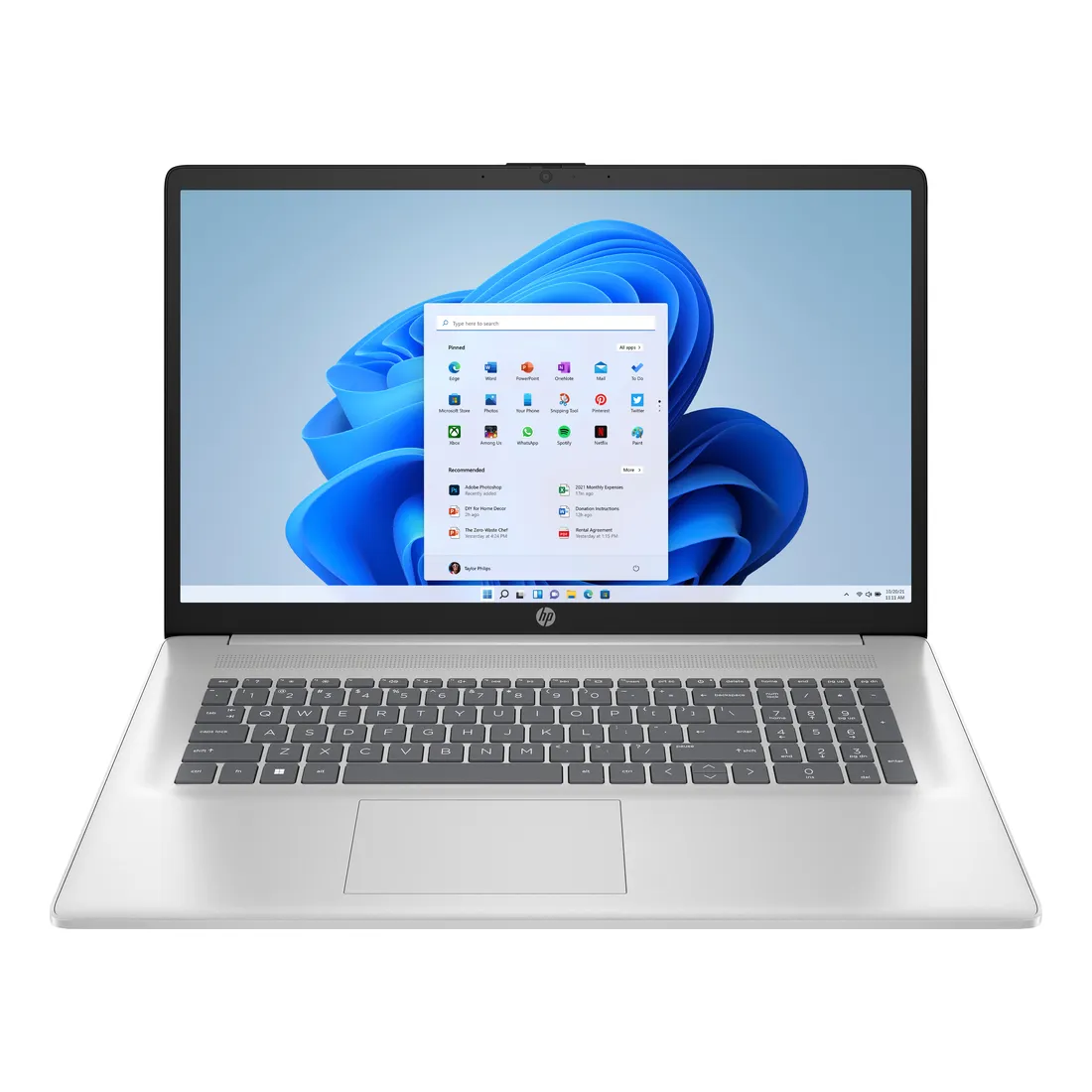 0fa6535a9b0b7b8ae953e2863eb8fb2e93e5c2e1.webp HP Laptop 17-cn4006nl Intel Core 7 150U Computer portatile 43,9 cm (17.3") Full HD 16 GB DDR4-SDRAM 512 GB SSD Wi-Fi 6 (802.11ax) Windows 11 Home Argento - immagine 1