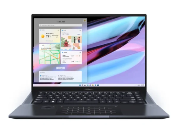 ASUS Zenbook Pro 16X OLED UX7602ZM-ME171W Intel Core i7 i7-12700H Computer portatile 40,6 cm (16") Touch screen 4K Ultra HD 32 GB LPDDR5-SDRAM 1 TB SSD NVIDIA GeForce RTX 3060 Wi-Fi 6E (802.11ax) Windows 11 Home Nero