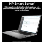 HP ZBook Fury G11 Intel Core i7 i7-14700HX Workstation mobile 40,6 cm (16") WUXGA 32 GB DDR5-SDRAM 1 TB SSD NVIDIA RTX 3500 Ada Wi-Fi 7 (802.11be) Windows 11 Pro AI Workstation, AI PC Grigio - immagine 8