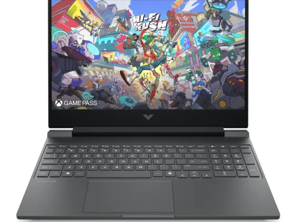 HP Victus Gaming 15-fb3703nl AMD Ryzen 7 8845HS Computer portatile 39,6 cm (15.6") Full HD 16 GB DDR5-SDRAM 1 TB SSD NVIDIA GeForce RTX 4050 Wi-Fi 6 (802.11ax) Windows 11 Home AI PC Nero