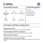 HP ProBook 4 G1iR Intel Core i5 i5-1334U Computer portatile 40,6 cm (16") WUXGA 16 GB DDR5-SDRAM 512 GB SSD Wi-Fi 6E (802.11ax) Windows 11 Pro Argento - immagine 2
