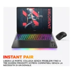 HP OMEN MAX Gaming Laptop 16-ak0005nl Copilot+ PC AMD Ryzen AI 9 375 Computer portatile 40,6 cm (16") WQXGA 32 GB DDR5-SDRAM NVIDIA GeForce RTX 5080 Wi-Fi 7 (802.11be) FreeDOS Nero - immagine 7