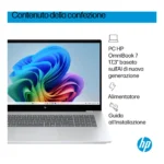 HP OmniBook 7 17-dc0002nl Copilot+ PC Intel Core Ultra 7 258V Computer portatile 43,9 cm (17.3") Touch screen Full HD 32 GB LPDDR5x-SDRAM 1 TB SSD NVIDIA GeForce RTX 4050 Wi-Fi 6E (802.11ax) Windows 11 Home Argento - immagine 3