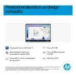 HP OmniBook 5 Flip 14-fp0020nl Intel Core 5 120U Computer portatile 35,6 cm (14") Touch screen 2K 16 GB LPDDR5-SDRAM 512 GB SSD Wi-Fi 6 (802.11ax) Windows 11 Home Blu - immagine 4