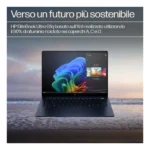 HP EliteBook Ultra G1q AI PC Copilot+ PC Qualcomm Snapdragon X1E-78-100 Computer portatile 35,6 cm (14") Touch screen 2.2K 16 GB LPDDR5x-SDRAM 1 TB SSD Wi-Fi 6E (802.11ax) Windows 11 Pro Blu - immagine 4