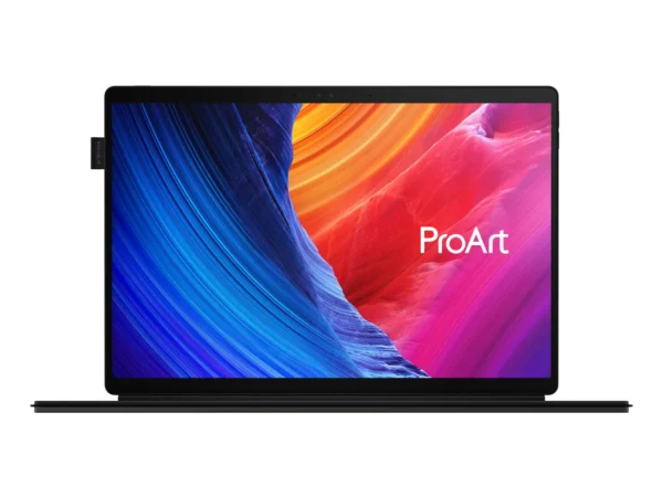 ASUS ProArt PZ13 HT5306QA-LX006X Copilot+ PC Qualcomm Snapdragon X1P-42-100 Ibrido (2 in 1) 33,8 cm (13.3") Touch screen 3K 16 GB LPDDR5x-SDRAM 1 TB SSD Wi-Fi 7 (802.11be) Windows 11 Pro Nero