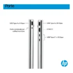 HP OmniBook 5 Flip 14-fp0019nl Intel Core 5 120U Computer portatile 35,6 cm (14") Touch screen 2K 16 GB LPDDR5-SDRAM 512 GB SSD Wi-Fi 6 (802.11ax) Windows 11 Home Argento - immagine 6