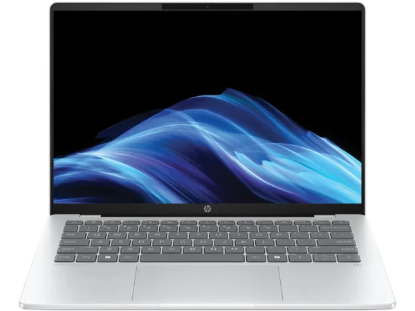 HP OmniBook 5 Laptop Next Gen AI 14-he0006nl Copilot+ PC Qualcomm Snapdragon X1-26-100 Computer portatile 35,6 cm (14") 2K 16 GB LPDDR5x-SDRAM Wi-Fi 6E (802.11ax) Windows 11 Home Argento