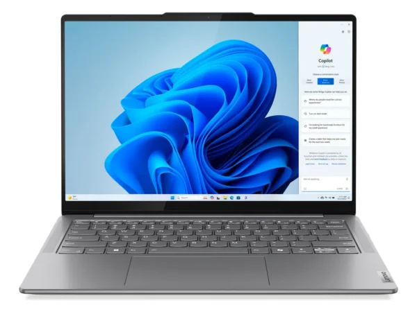 Lenovo Yoga Slim 7 14IMH9 Intel Core Ultra 7 155H Computer portatile 35,6 cm (14") WUXGA 32 GB LPDDR5-SDRAM 1 TB SSD Wi-Fi 6E (802.11ax) Windows 11 Home Italiano Grigio