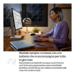 HP EliteBook 6 G1q Next Gen AI Copilot+ PC Qualcomm Snapdragon X1-26-100 Computer portatile 35,6 cm (14") WUXGA 32 GB LPDDR5x-SDRAM 512 GB SSD Wi-Fi 7 (802.11be) Windows 11 Pro Argento - immagine 11