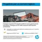 HP OmniBook 3 NGAI OmniBook 3 Next Gen AI 15-fn0010nl Copilot+ PC AMD Ryzen AI 7 350 Computer portatile 39,6 cm (15.6") Full HD 32 GB DDR5-SDRAM 1 TB SSD Wi-Fi 6 (802.11ax) Windows 11 Home Argento - immagine 6